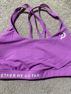 Peloton LuluLemon Bra Pink 10
